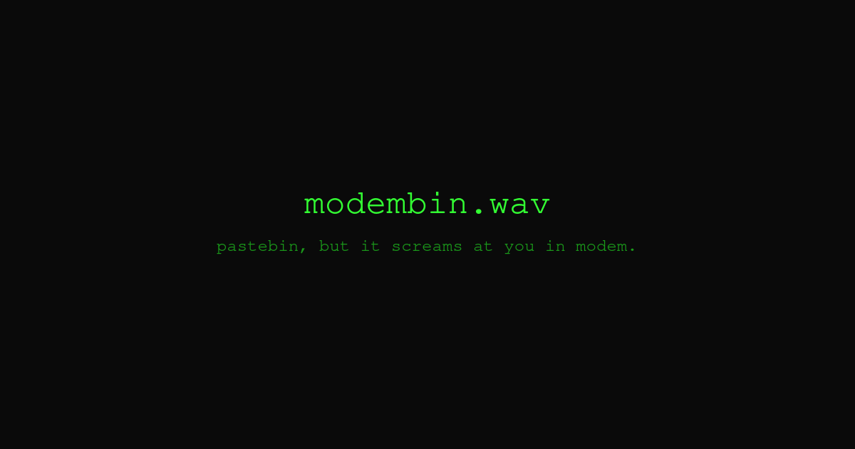Modembin logo
